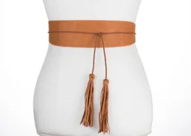 Wrap with Tassel Belt