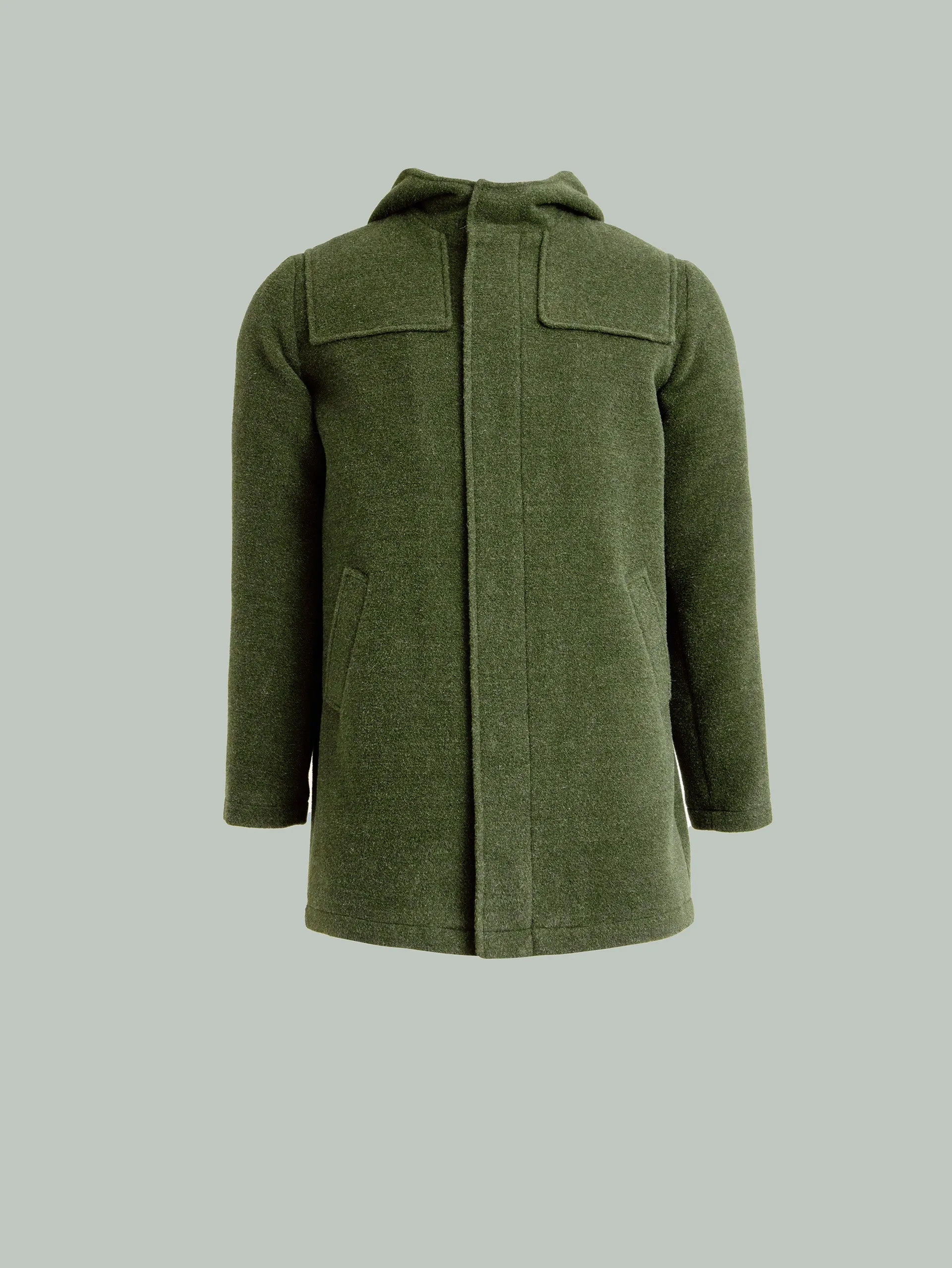 Yared Coat Wool & Alpaca Color Green