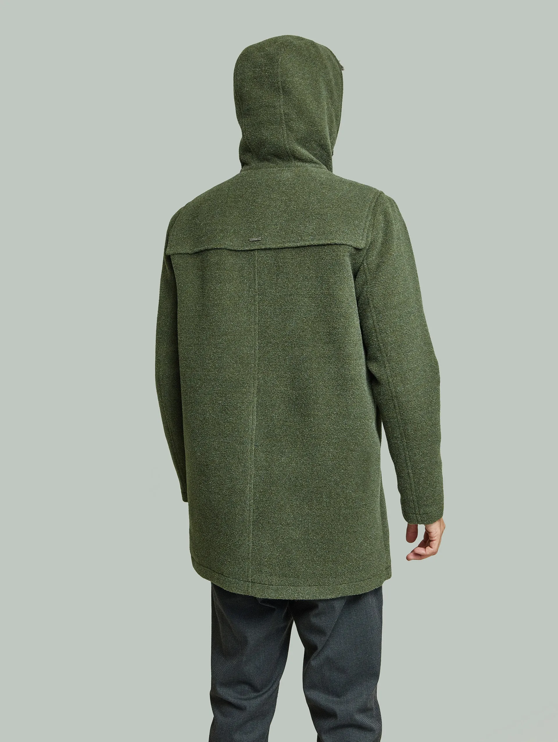 Yared Coat Wool & Alpaca Color Green