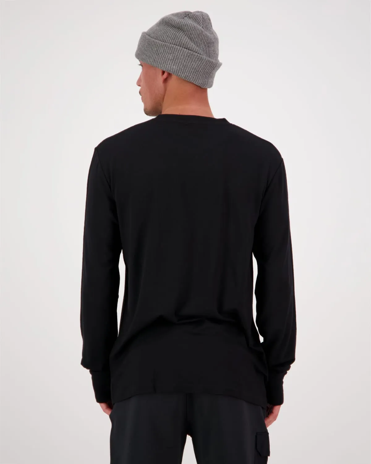 Yotei Merino Classic Long Sleeve - Black