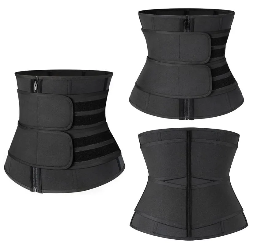 Zip and Fasten Neoprene Waist Trainer