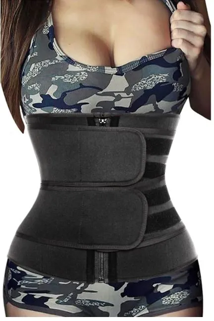 Zip and Fasten Neoprene Waist Trainer