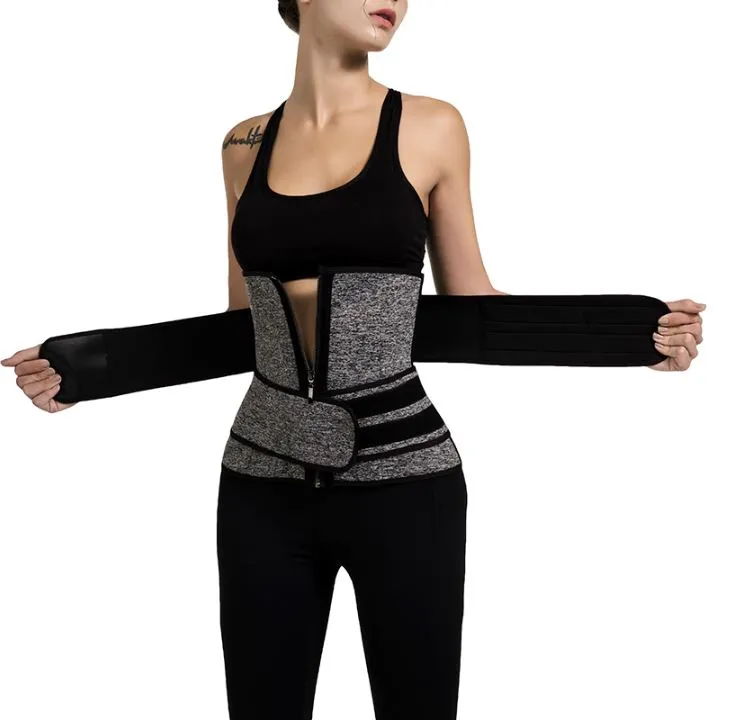 Zip and Fasten Neoprene Waist Trainer