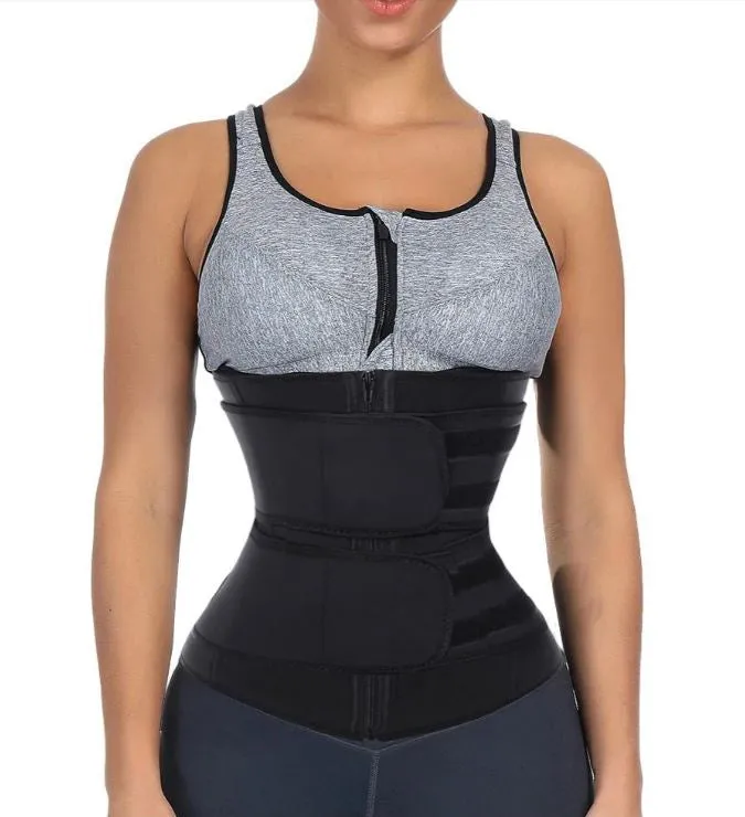 Zip and Fasten Neoprene Waist Trainer